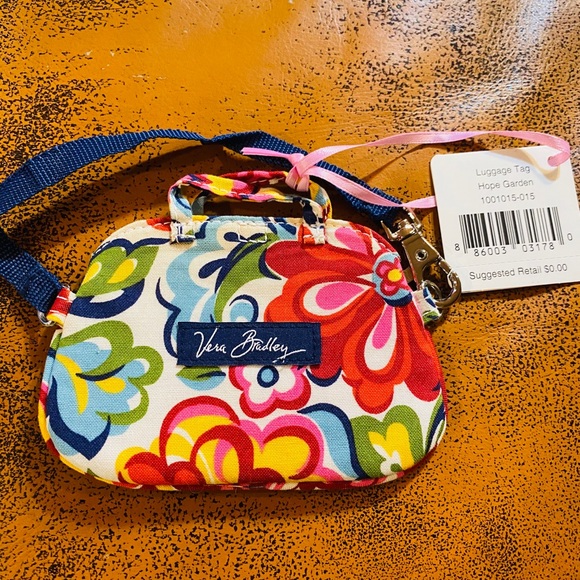 Vera Bradley Hope Grows/Garden Luggage Tag NWT - Picture 2 of 7